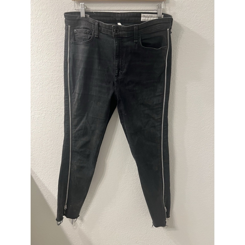 Rag &‎ Bone Nina High-rise Ankle Skinny Zipper Size 31